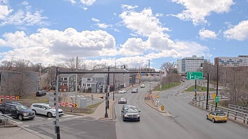 Mac Donald Bridge - Dartmouth bound