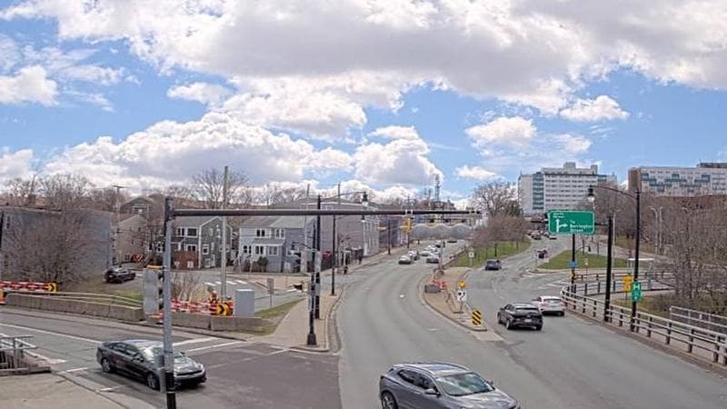 Mac Donald Bridge - Dartmouth bound