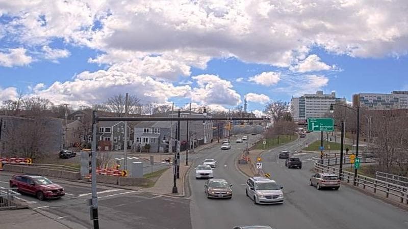 Mac Donald Bridge - Dartmouth bound