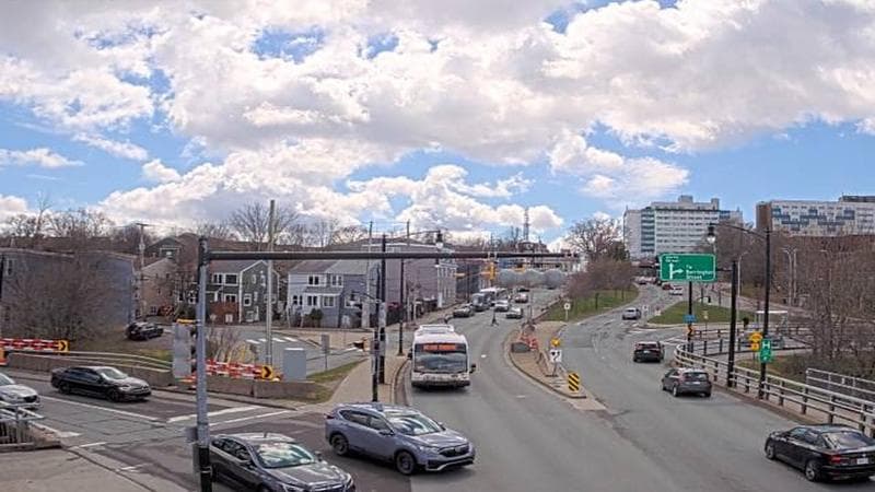 Mac Donald Bridge - Dartmouth bound