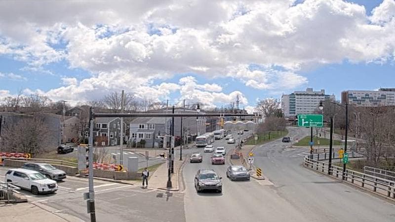 Mac Donald Bridge - Dartmouth bound