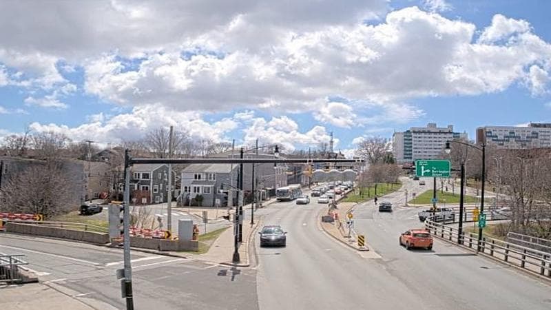 Mac Donald Bridge - Dartmouth bound
