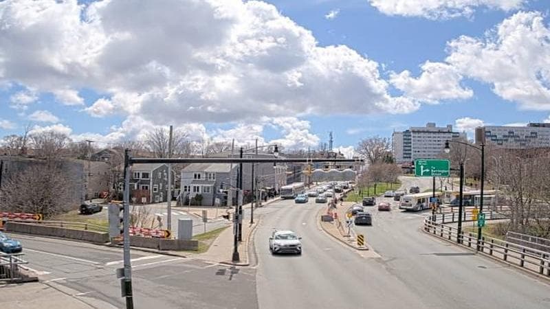 Mac Donald Bridge - Dartmouth bound