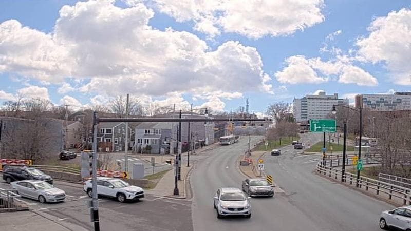 Mac Donald Bridge - Dartmouth bound