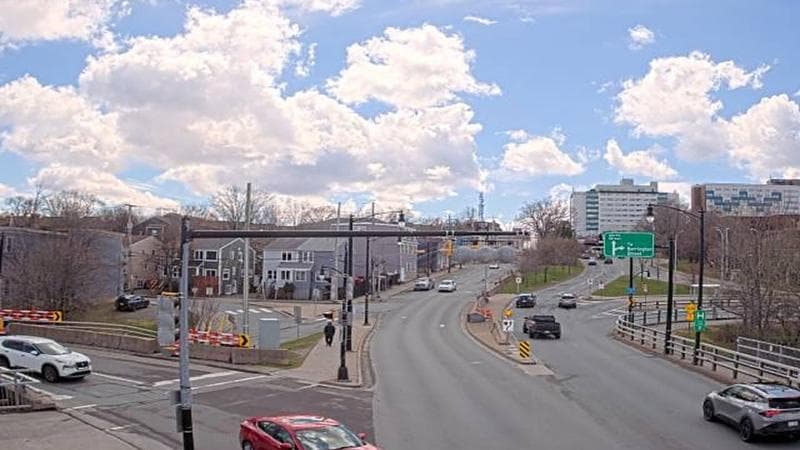 Mac Donald Bridge - Dartmouth bound