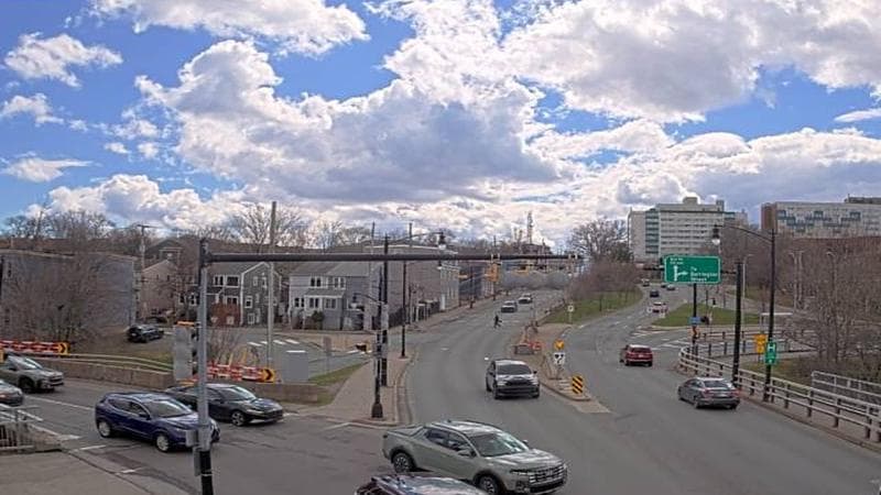 Mac Donald Bridge - Dartmouth bound