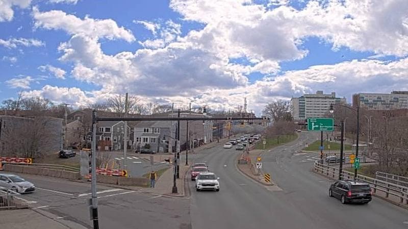 Mac Donald Bridge - Dartmouth bound