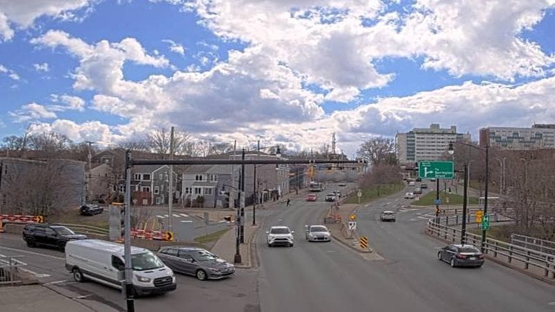 Mac Donald Bridge - Dartmouth bound