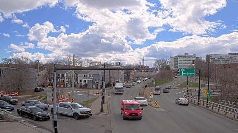 Mac Donald Bridge - Dartmouth bound