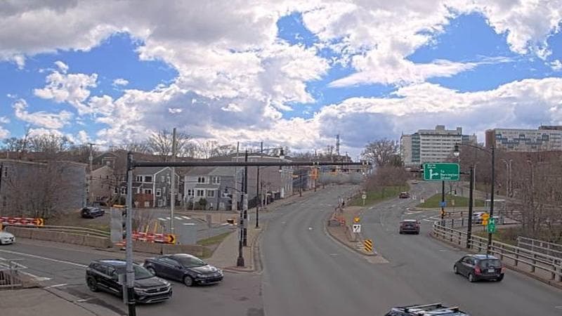 Mac Donald Bridge - Dartmouth bound