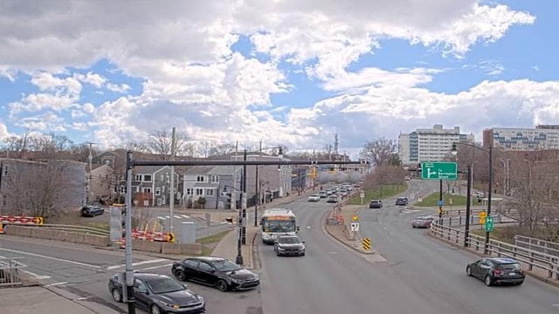 Mac Donald Bridge - Dartmouth bound
