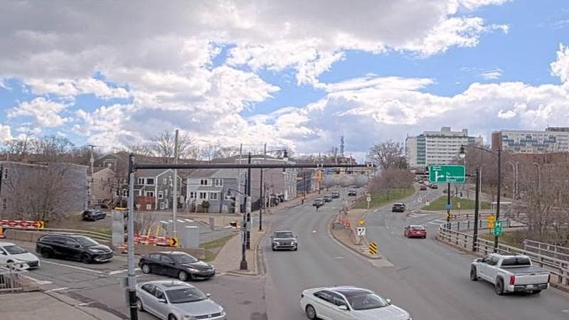 Mac Donald Bridge - Dartmouth bound