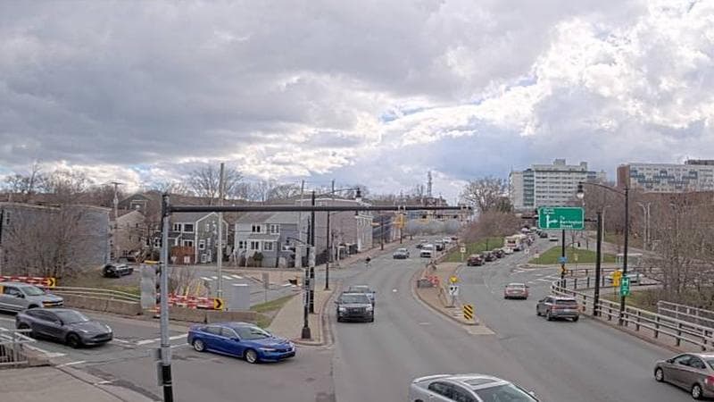 Mac Donald Bridge - Dartmouth bound