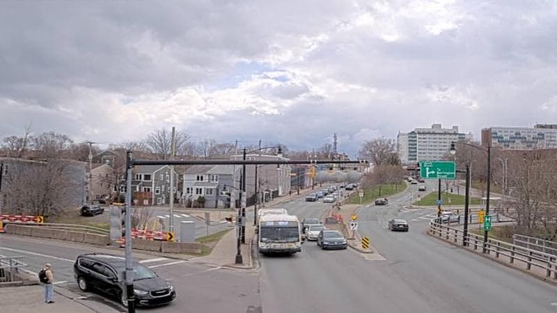 Mac Donald Bridge - Dartmouth bound
