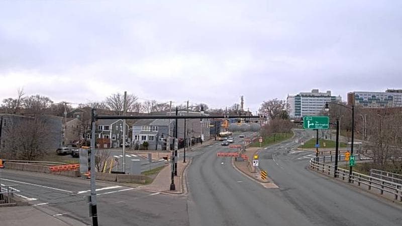 Mac Donald Bridge - Dartmouth bound