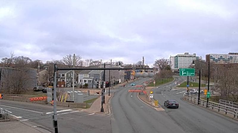 Mac Donald Bridge - Dartmouth bound