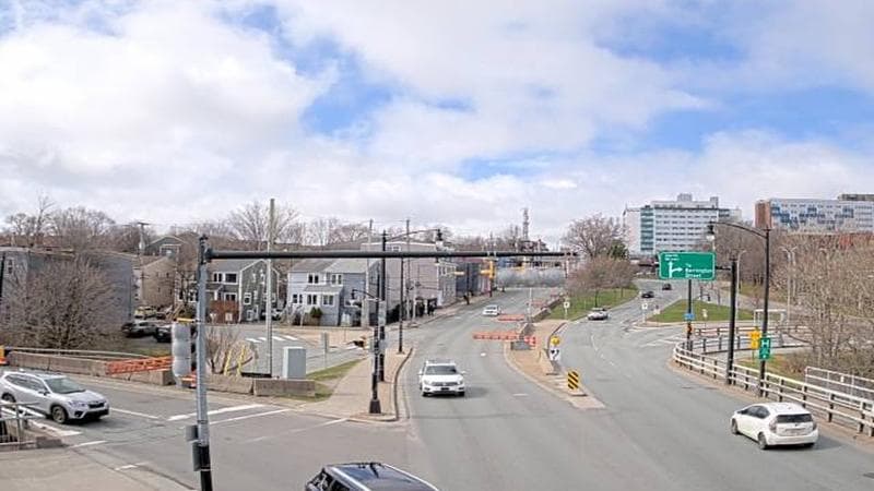 Mac Donald Bridge - Dartmouth bound