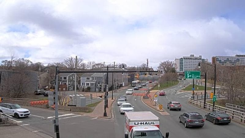 Mac Donald Bridge - Dartmouth bound