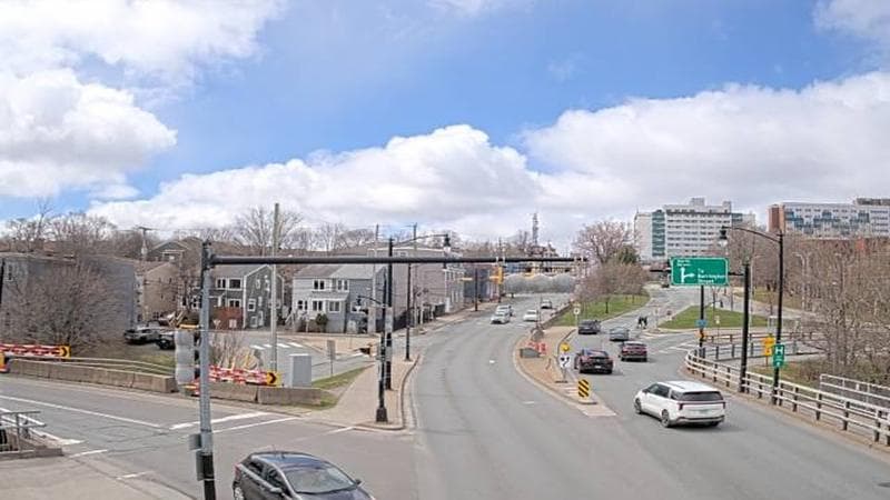 Mac Donald Bridge - Dartmouth bound