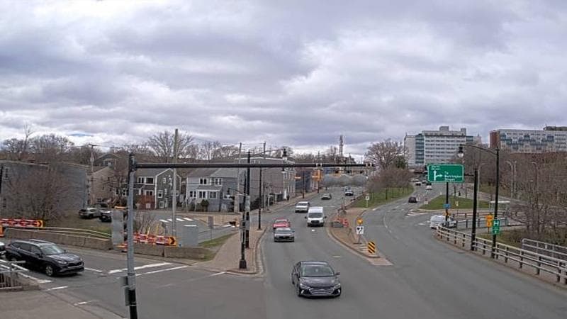 Mac Donald Bridge - Dartmouth bound