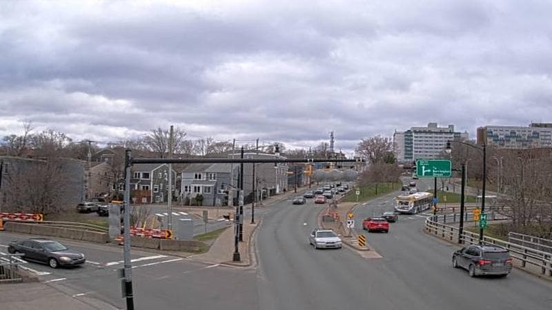Mac Donald Bridge - Dartmouth bound