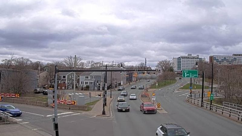 Mac Donald Bridge - Dartmouth bound