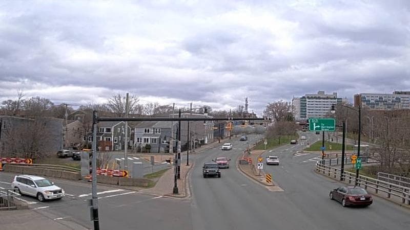 Mac Donald Bridge - Dartmouth bound