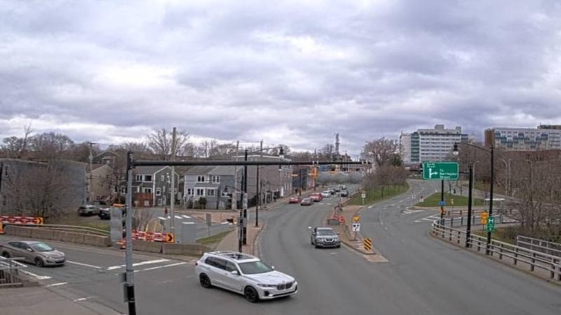 Mac Donald Bridge - Dartmouth bound