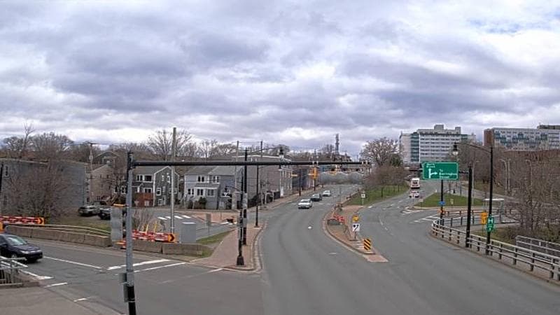 Mac Donald Bridge - Dartmouth bound