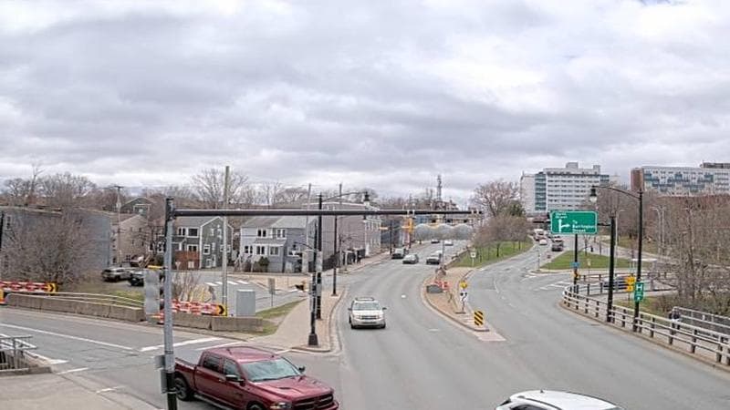 Mac Donald Bridge - Dartmouth bound