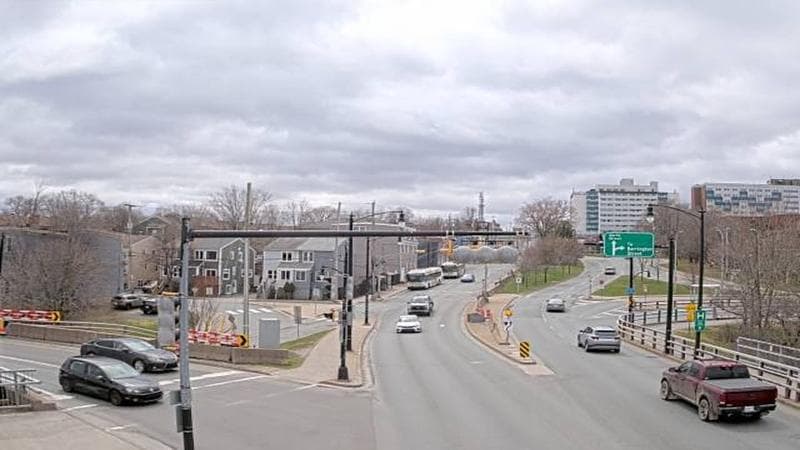 Mac Donald Bridge - Dartmouth bound