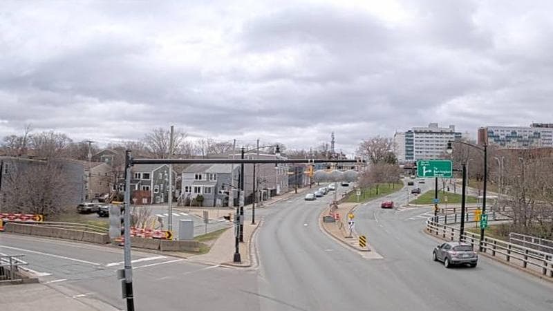 Mac Donald Bridge - Dartmouth bound