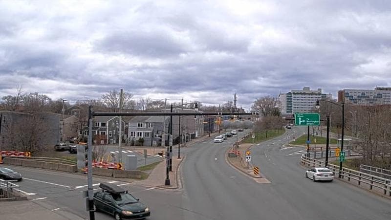 Mac Donald Bridge - Dartmouth bound