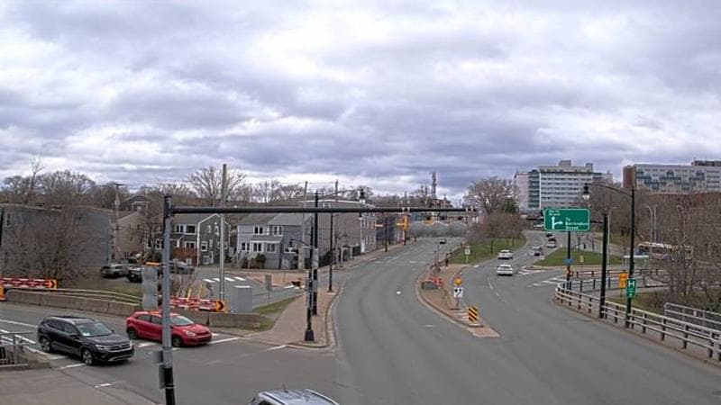 Mac Donald Bridge - Dartmouth bound