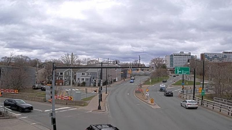 Mac Donald Bridge - Dartmouth bound
