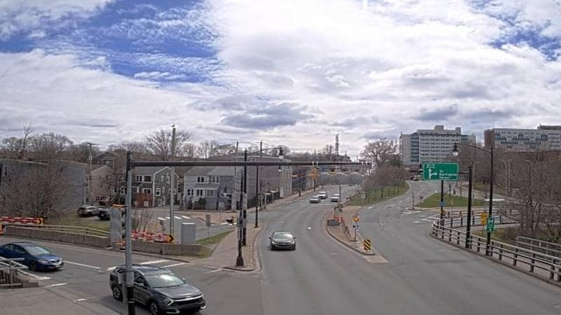 Mac Donald Bridge - Dartmouth bound
