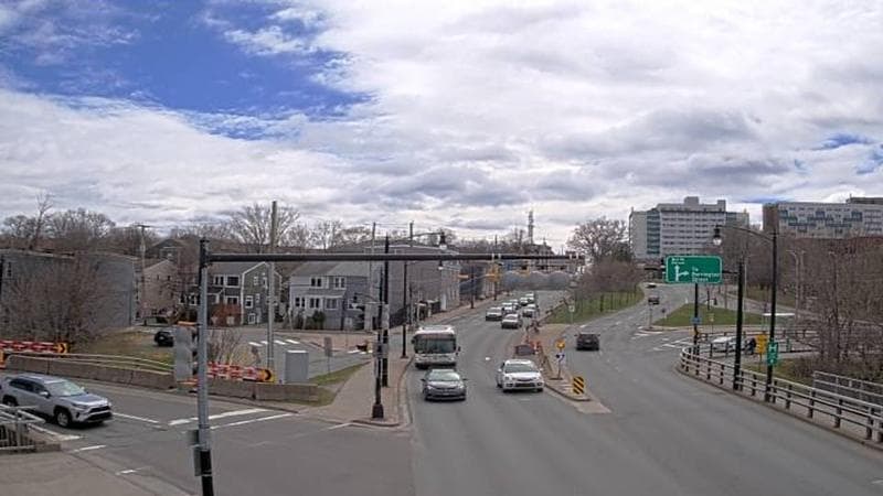 Mac Donald Bridge - Dartmouth bound