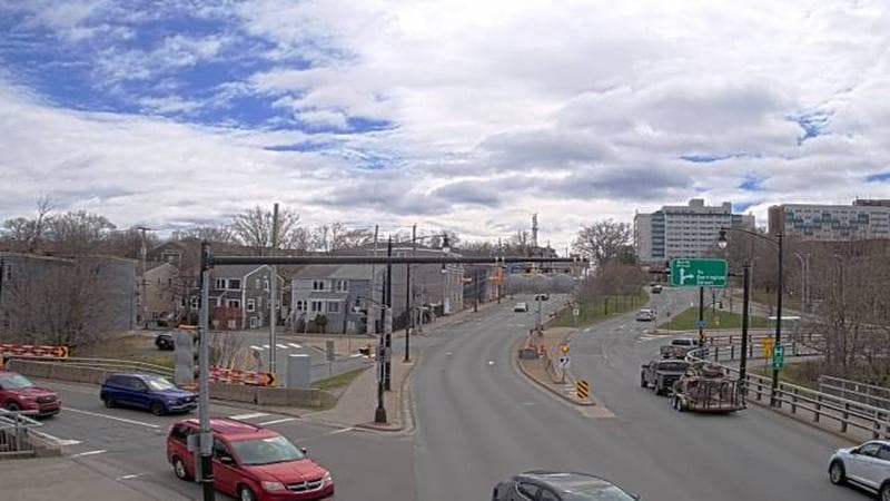 Mac Donald Bridge - Dartmouth bound