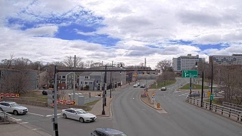 Mac Donald Bridge - Dartmouth bound