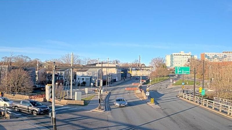 Mac Donald Bridge - Dartmouth bound