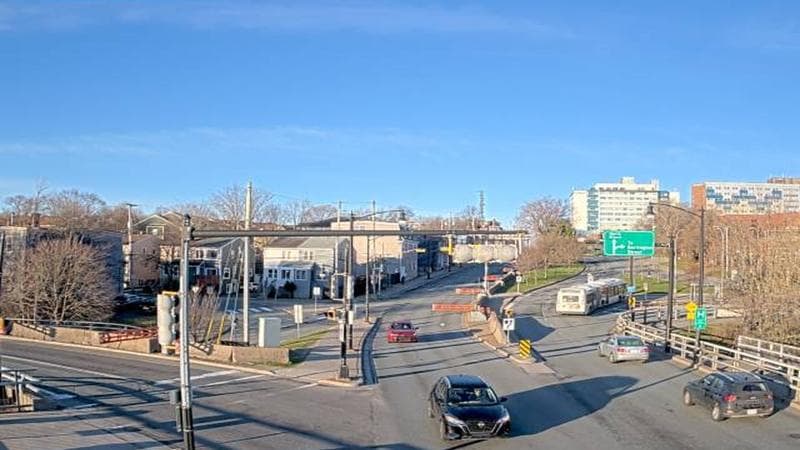 Mac Donald Bridge - Dartmouth bound