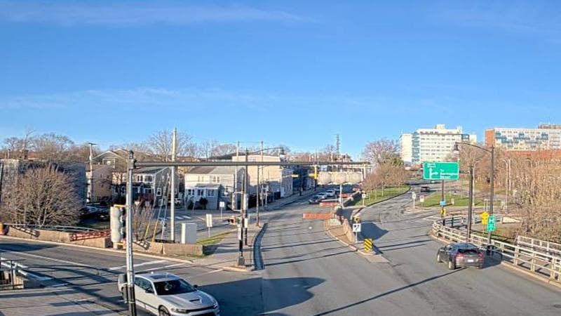 Mac Donald Bridge - Dartmouth bound