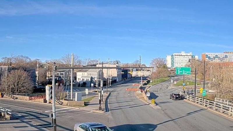 Mac Donald Bridge - Dartmouth bound