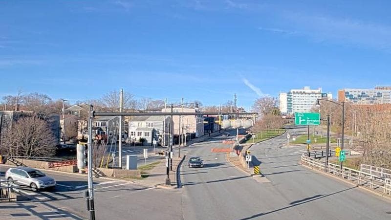 Mac Donald Bridge - Dartmouth bound