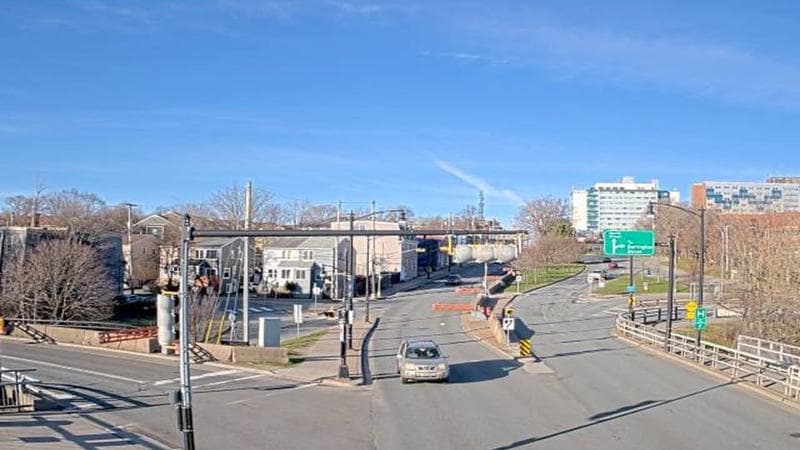 Mac Donald Bridge - Dartmouth bound