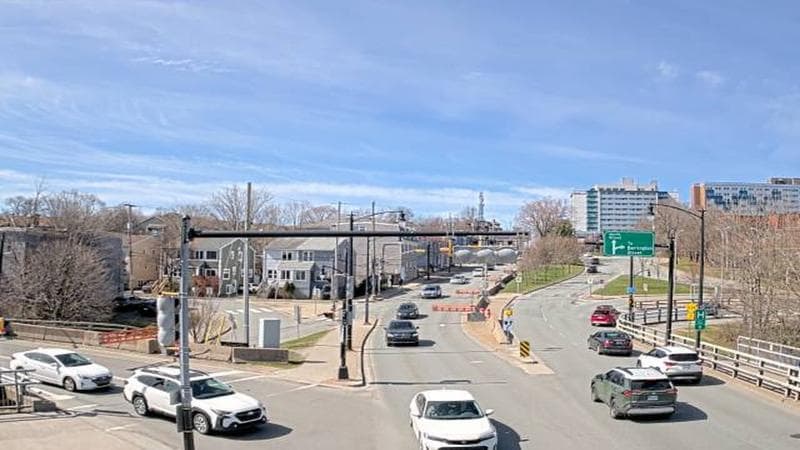 Mac Donald Bridge - Dartmouth bound