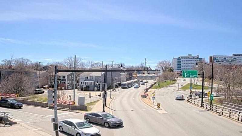 Mac Donald Bridge - Dartmouth bound