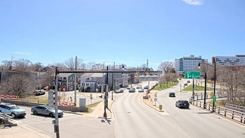 Mac Donald Bridge - Dartmouth bound