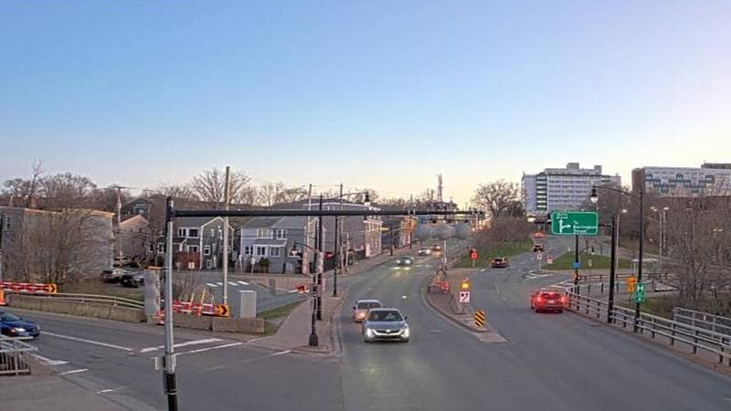 Mac Donald Bridge - Dartmouth bound