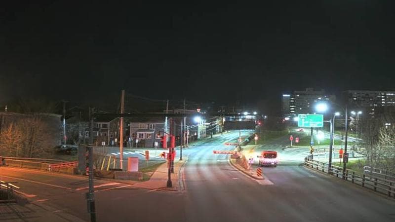 Mac Donald Bridge - Dartmouth bound
